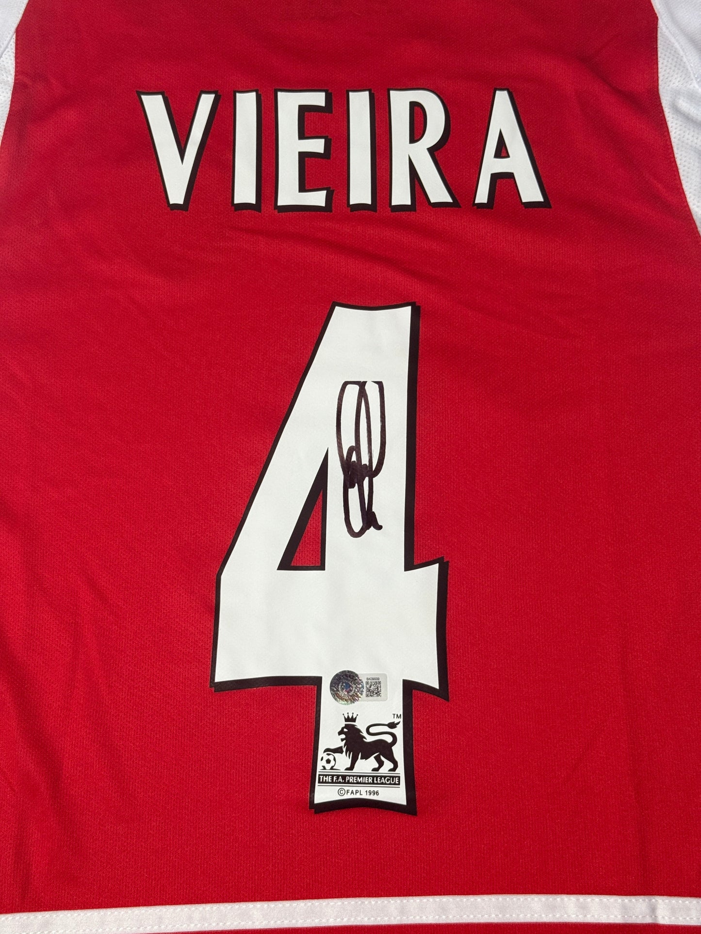 Patrick Vieira signed jersey