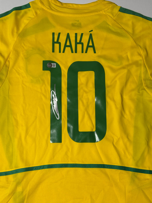 Ricardo Kaka signed Brazil jersey