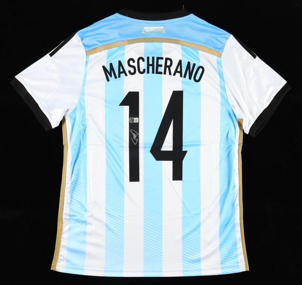Javier Mascherano signed jersey