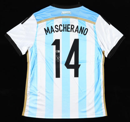 Javier Mascherano signed jersey